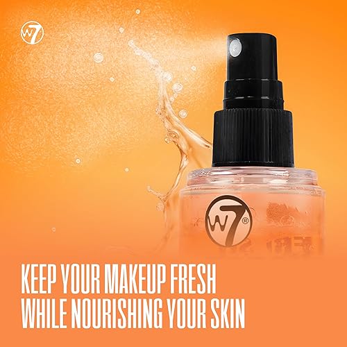 Miniatura 4 de W7 Fresh Grip - Spray calmante para fijar, fórmula bifásica hidratante con ácido hialurónico y vitamina E para una sujeción de maquillaje duradera,