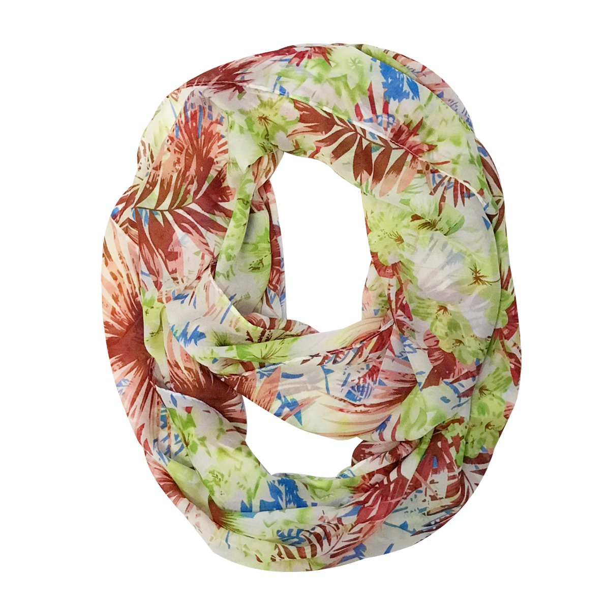 Wrapables® Bufanda infinita ligera retro