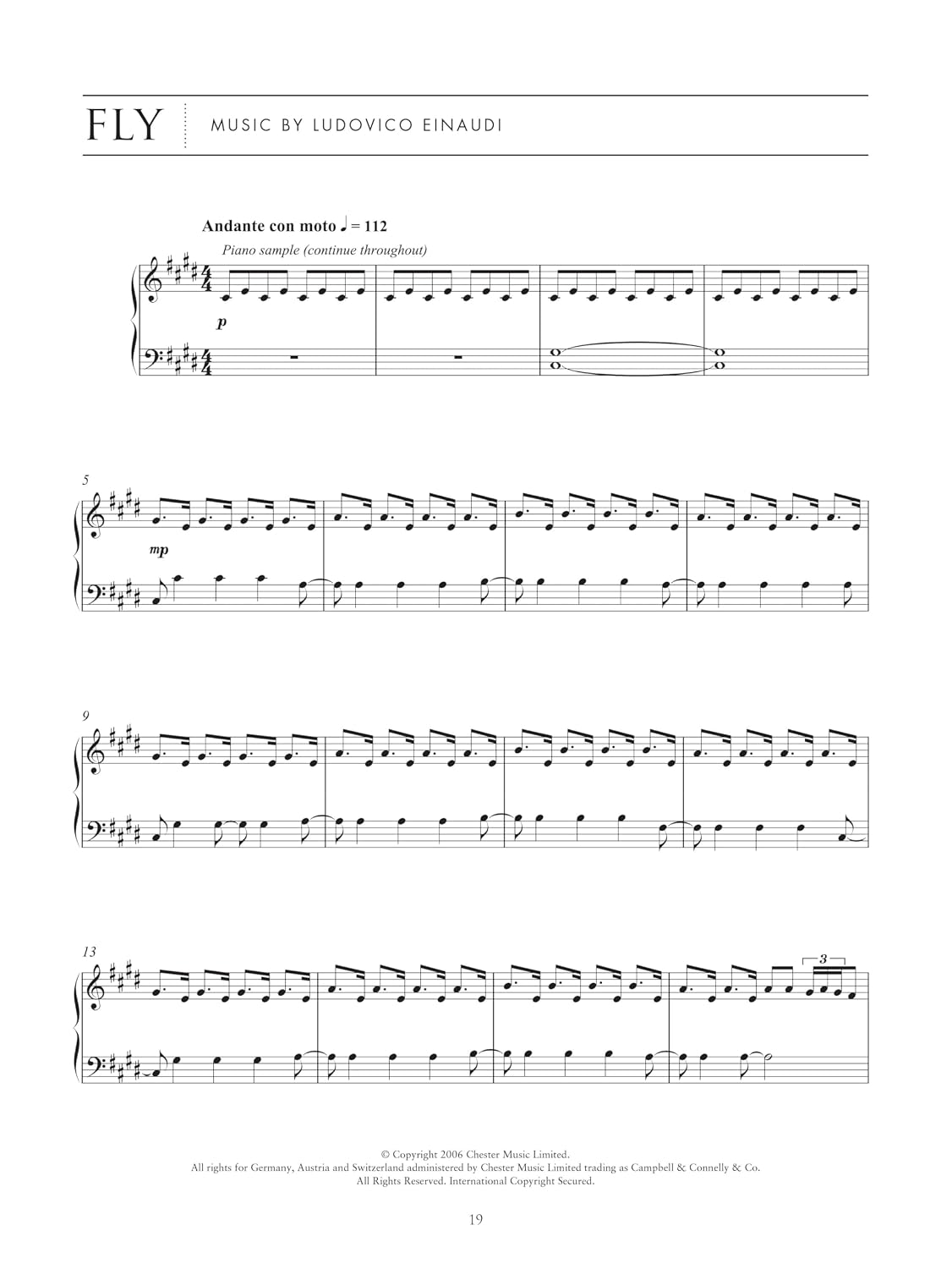 Ludovico Einaudi Film Music | 17 Pieces for Solo Piano | Sheet Music Collection from Iconic Movie Soundtracks | Easy to Intermediate Arrangements for Pianists and Music Enthusiasts