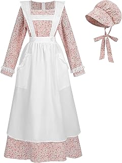 Pioneer Dress Women Amish Costume Prairie Dress Colonial Costume - Buy now