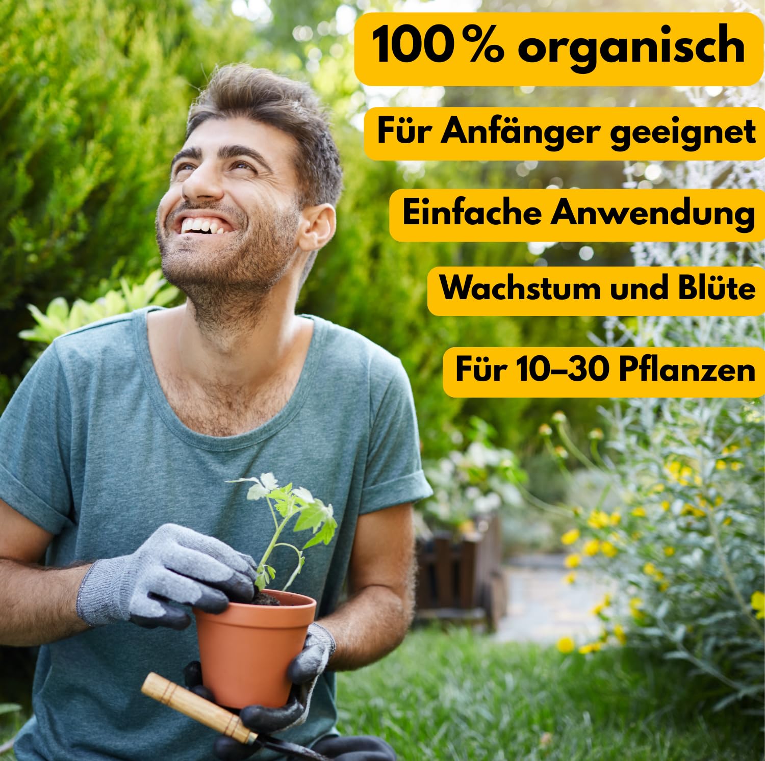 Starter Pack Biobizz Dünger Set | Starterset GrowSet Indoor | Naturdünger | Flüssiger | Wachstum und Blüte | 100 % organisch | Für 10–30 Pflanzen | Für Anfänger geeignet | Einfache Anwendung