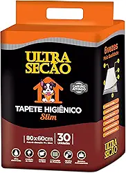 Great Pets Tapete Higiênico Ultra Secao Preto 80x60 30 Unidades