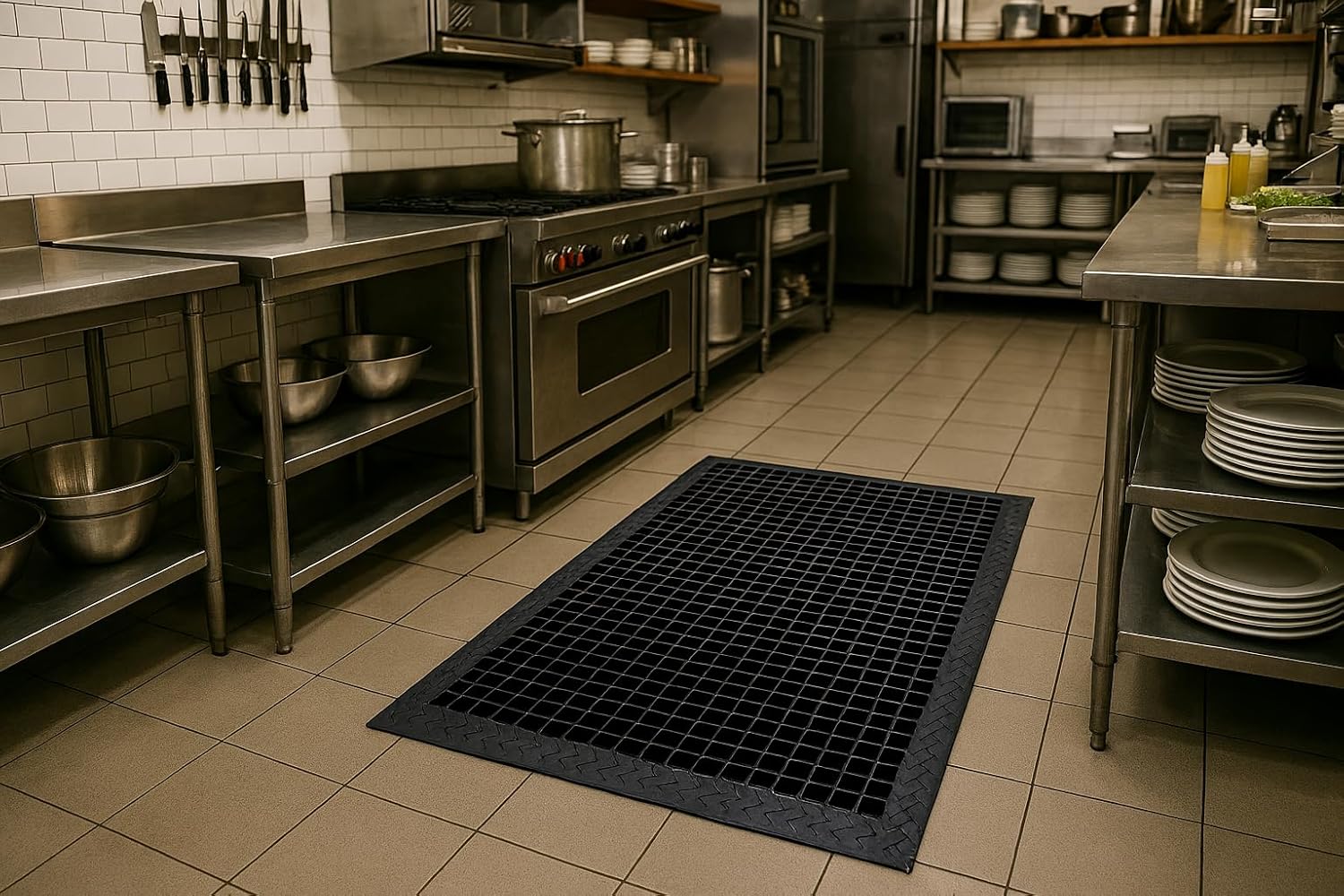 Guardian 34030500 Versa-Lite All Rubber Kitchen & Utility Mat