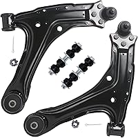 Vista 59 de Detroit Axle - Kit de brazos de control inferiores delanteros para Dodge Dart 2013, 2014, 2015, 2016, 2 brazos de control inferiores con ensamblaje