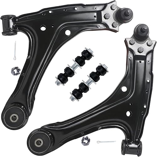 Miniatura 62 de Detroit Axle - Kit de suspensión frontal de 4 piezas para Chevrolet Aveo5 Aveo Pontiac G3 Wave Wave5 Suzuki Swift+, 2 brazos de control inferiores,