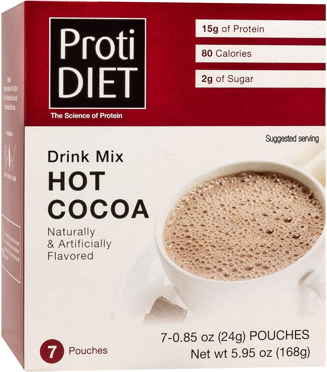 BariWise Protein Hot Chocolate with Marshmallows, Hot Cocoa, Low Sugar, Low Carb
