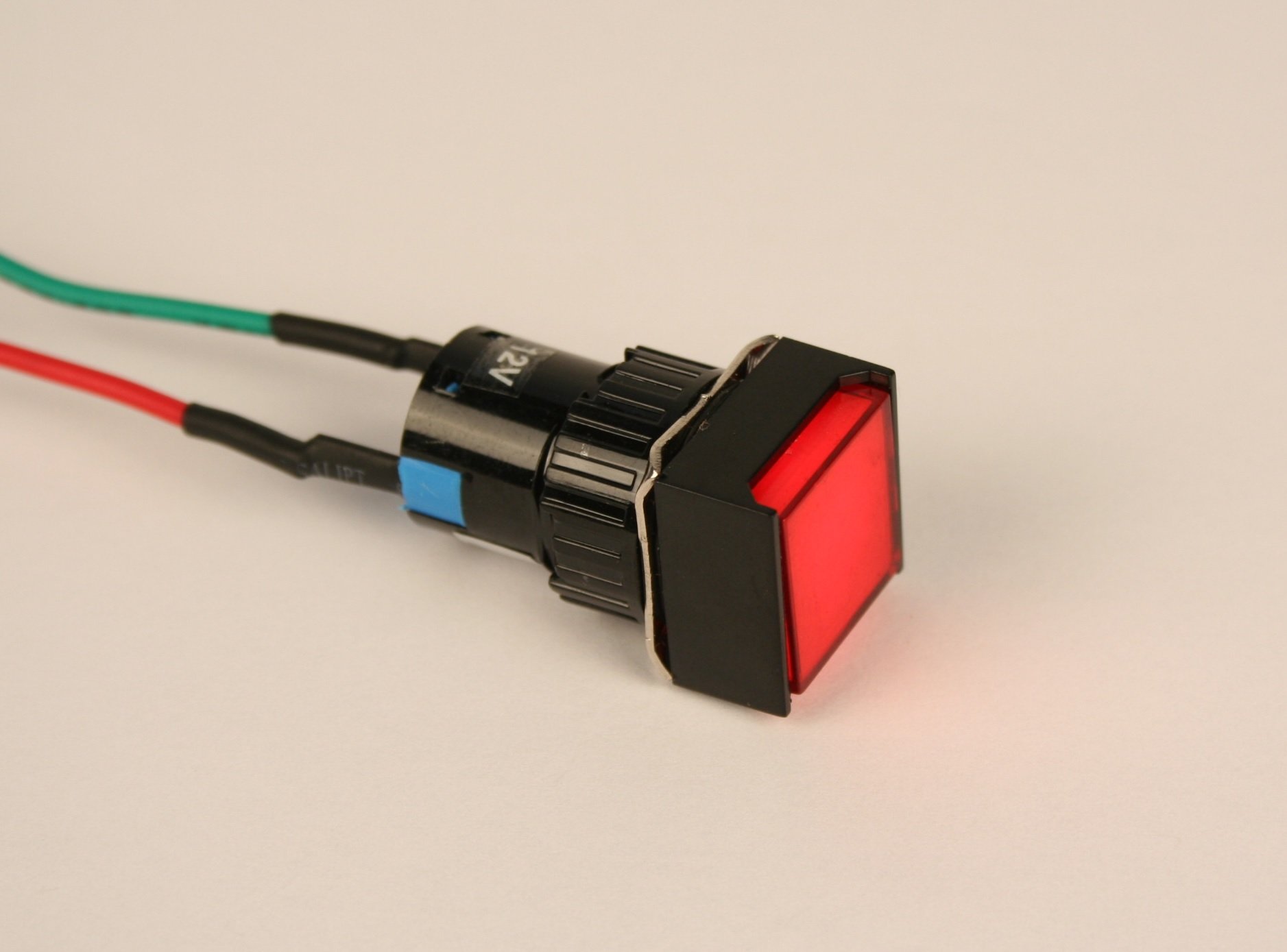 Amazon.com: PilotLights 12 Volt DC Pilot Light, 17mm Square Panel
