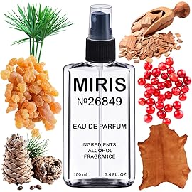 MIRIS No. 26849, Inspired by Gu Pour Homme 2003, Long-Lasting Eau de Parfum for Men, Spray 3.4 Fl Oz / 100 ml