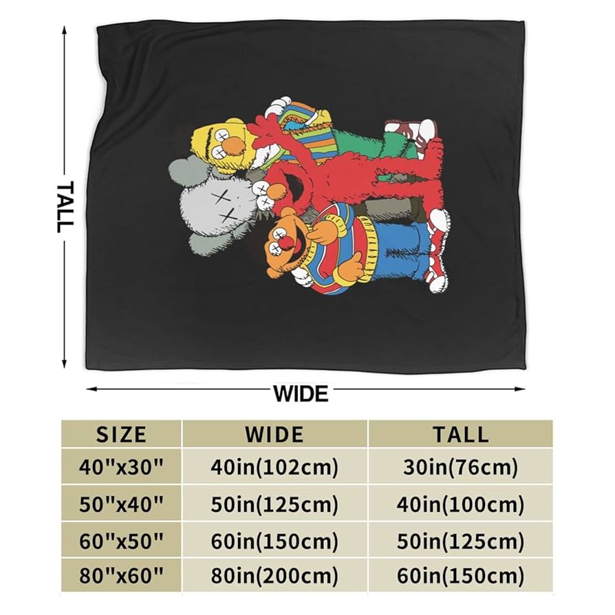 セサミストリート　セサミ　膝掛け　毛布　ブランケット　ヴィンテージ Amazon.co.jp: 毛布 ブランケット セサミストリート ひざ掛け