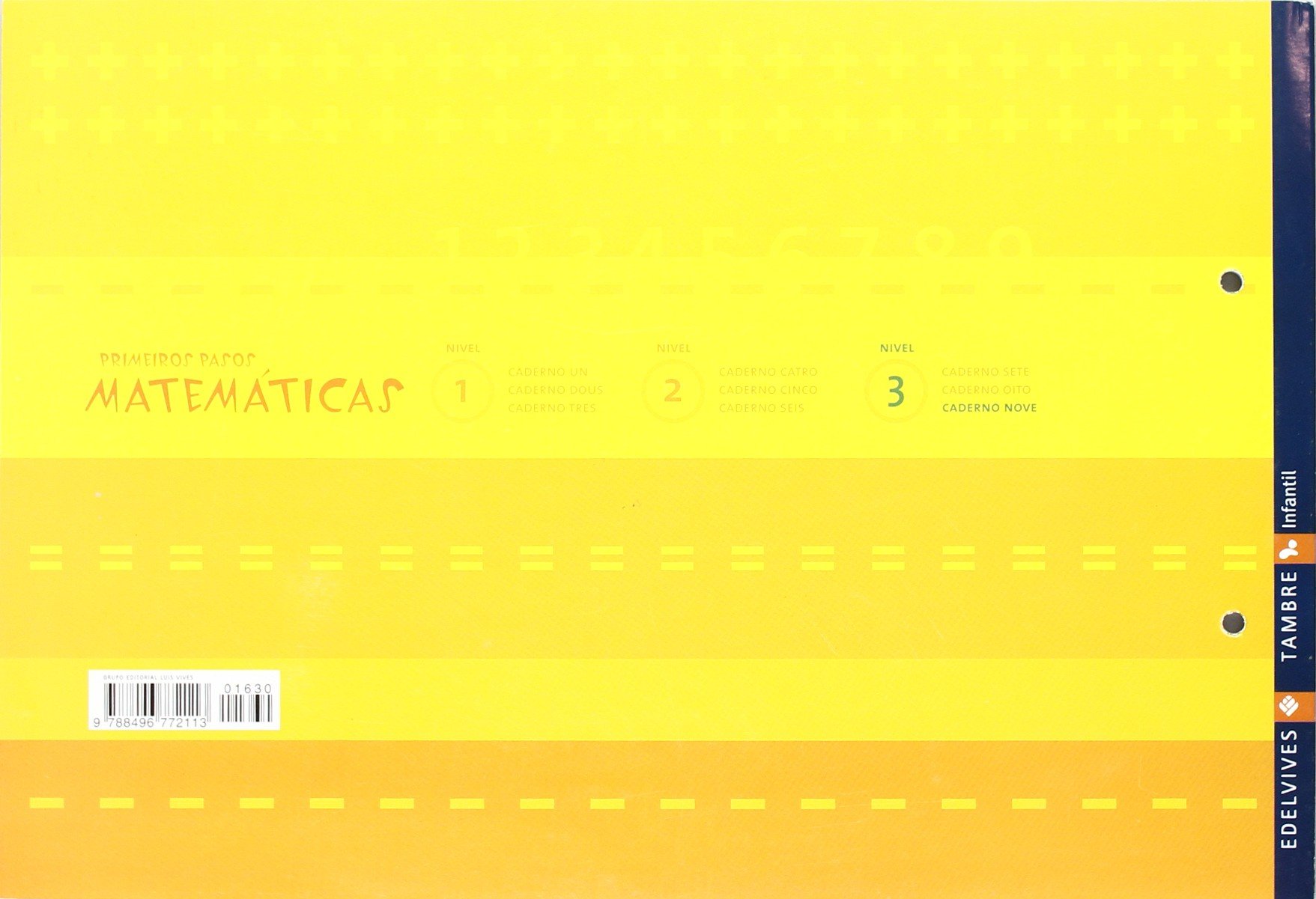 Primeiros Pasos Matemáticas cuaderno 9 (TEXTO)