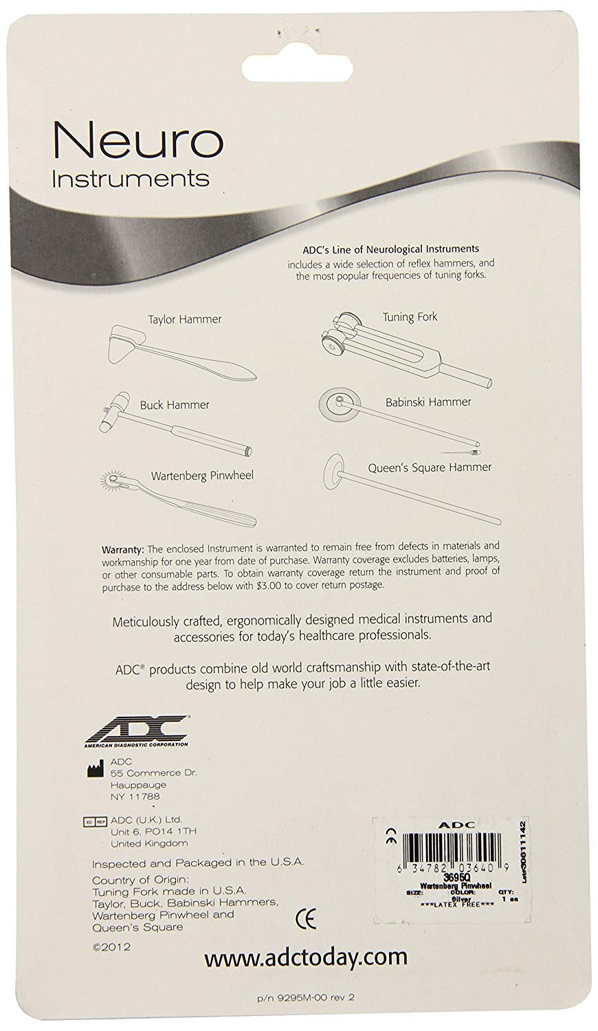 ADC Wartenberg Pinwheel - Neurological Instrument -4
