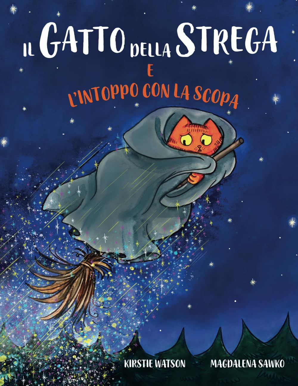 Il Gatto della Strega e l'intoppo con la scopa: Una divertente storia di magia, disavventure e contrattempi!