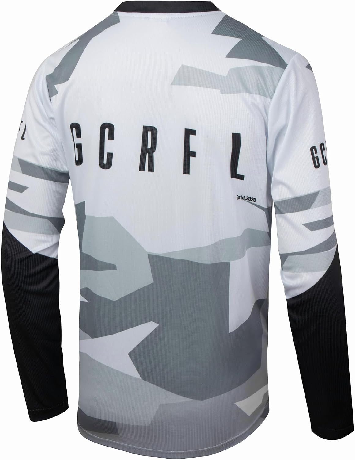GCRFL Mens Cycling Jersey Shirt Short/Long Sleeves Downhill, Off-Road, MTB Jersey Racing Riding Mountain Bike Motocross Shirt