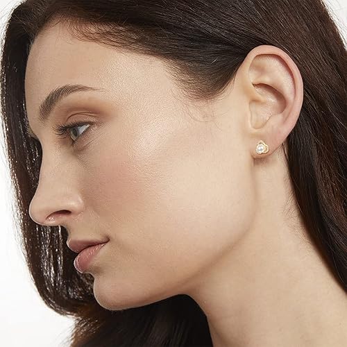 Miniatura 4 de AENEAS Pearl Stud Earrings for Women Sterling Silver Cultured Pearl Studs Earrings Jewelry Gifts for Women Mom Wife