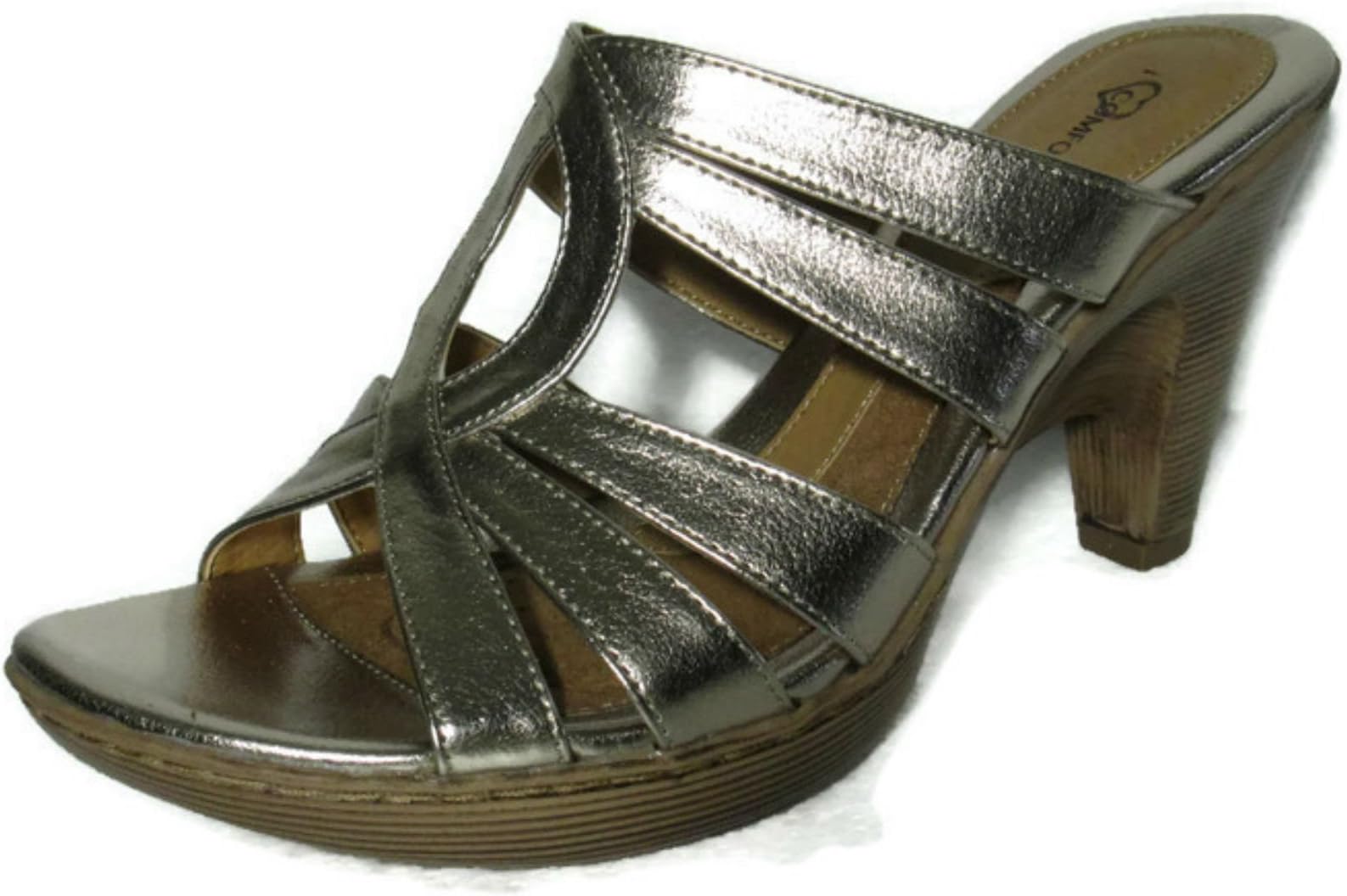 I Love Comfort Women's High-Heels Sandal - Metallic Gold