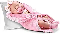 Bambola Boneca Baby Reborn Premium Dormindo 34cm
