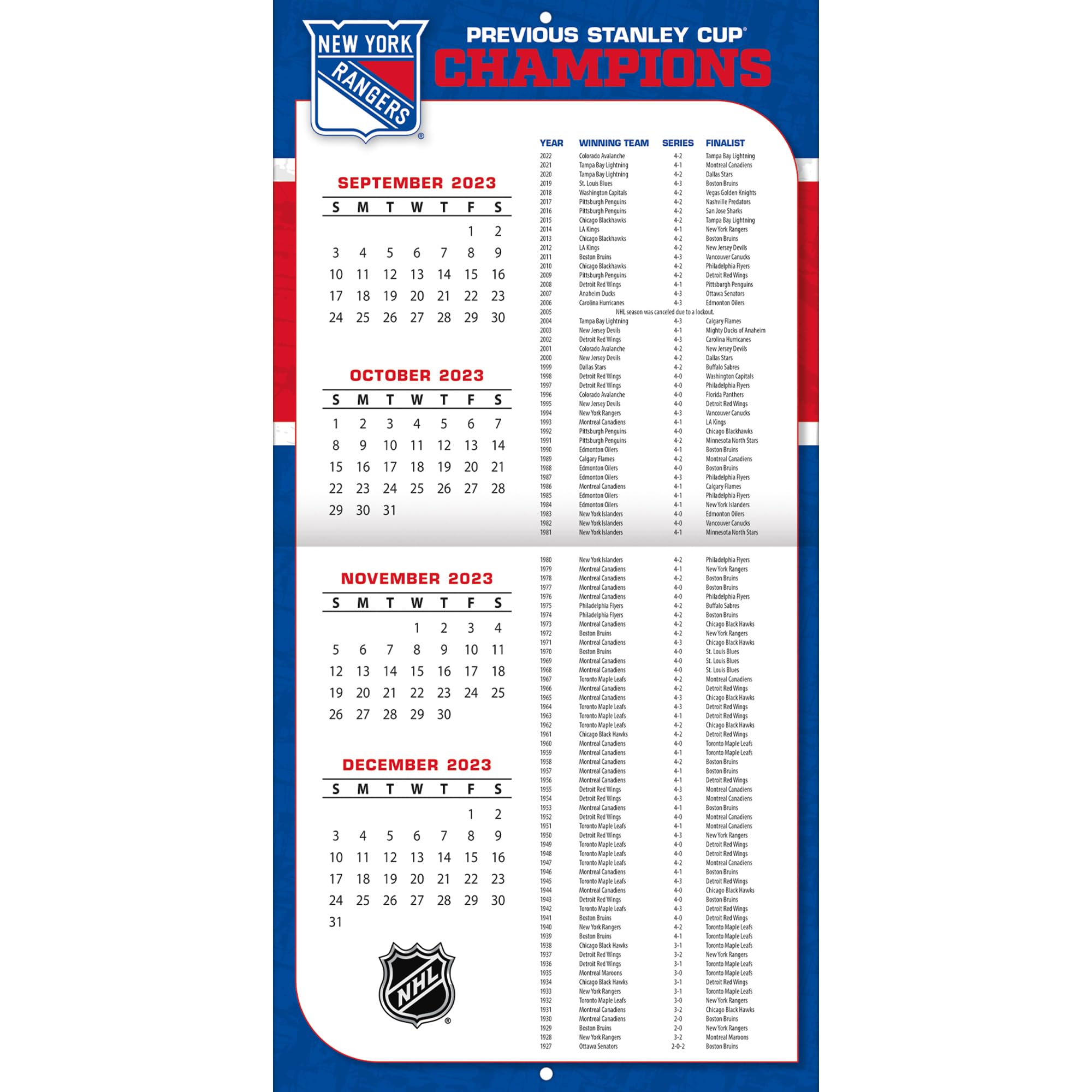 Amazon.com: TURNER SPORTS New York Rangers 2024 12X12 Team Wall Calendar (24998011949) : Office Products amazon-com-turner-sports-new-york-rangers-2024-12x12-team-wall-calendar-24998011949-office-products