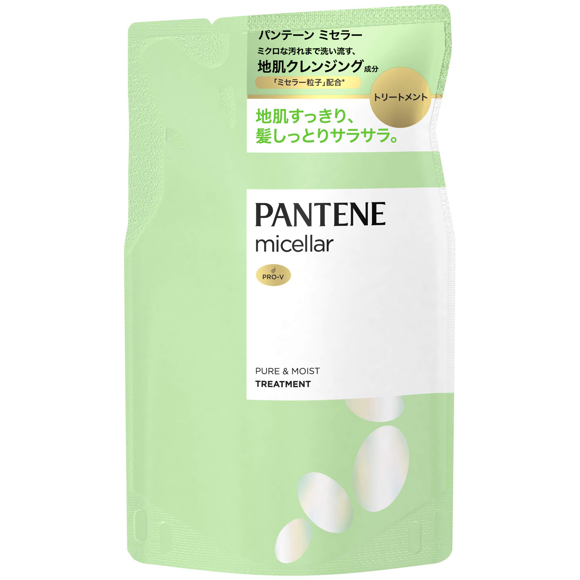 【詰替350g×27袋セット】パンテーン　ピュア＆モイスト　トリートメント　新品 Amazon | パンテーンミセラー トリートメント 詰め替え 350g ピュア