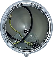 Vista 9 de FATECIM Faro delantero redondo de 7 pulgadas para motocicleta, carcasa de cubo de faro de 7 pulgadas, cubierta protectora de carcasa de faro LED