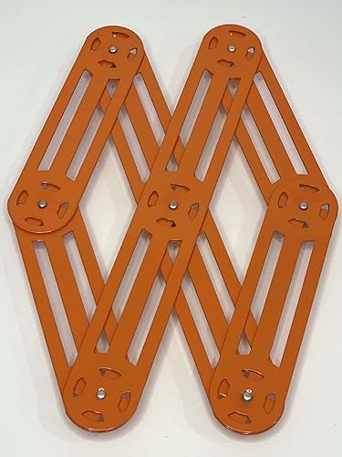 Miniatura 3 de Salvamanteles expandible con 6 ramas, hecho en Francia (naranja)