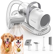 oneisall Pet Grooming Vacuum Cleaner, Pet Hair Vacuum Cleaner, Powerful, Popular, 4 in 1 Multi-functional, Automatic Suction for Hair Loss, Dog Vacuum Cleaner, Brush with Vacuum Cleaner, Pet Cleaner,