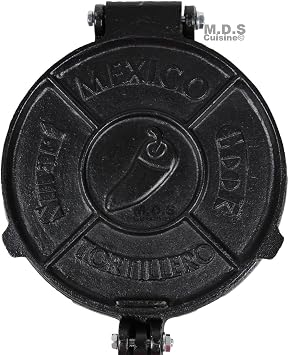 Tortilla Press Heavy Cast Iron, 8 Authentic Tortilla Press