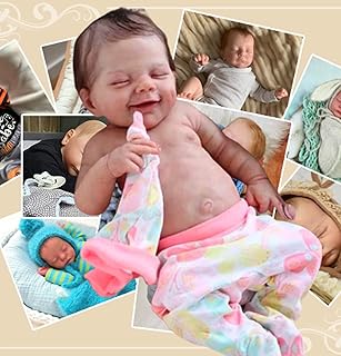 KEGUOF Bebe Recem Nascido Menina,boneca BEBÊ REBORN Silicone Realista,20 Polegadas 50cm De Vinil Macio Feito à Mão Corpo Inteiro Silicone à Prova D'água Bebê Gêmeos Reborn Bonecas Realistas,Menina,50cm