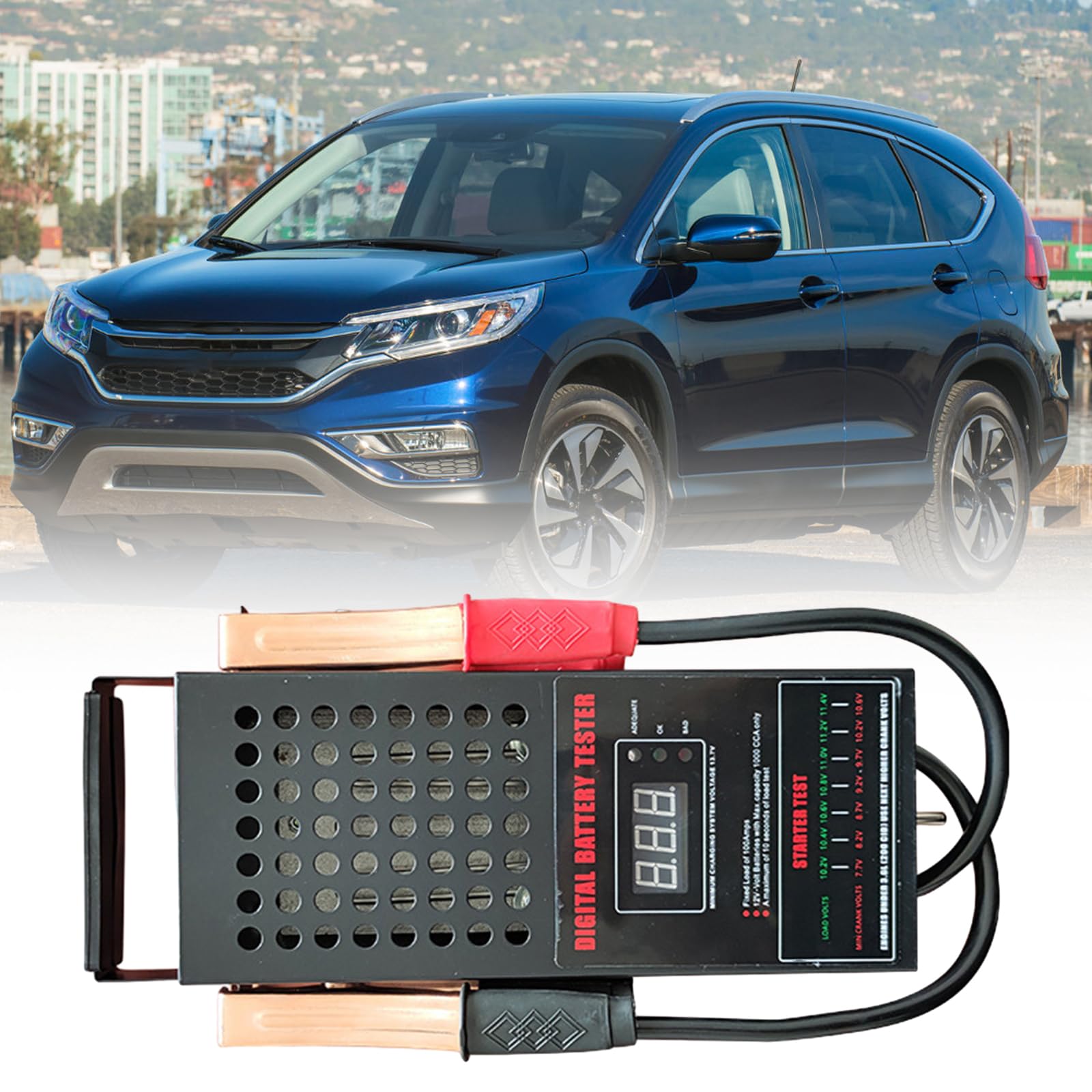 Système Batterie Voiture Universel Détectez Le Testeur 6V 12V 24V Analyseur Batterie Auto Pour Les Motos