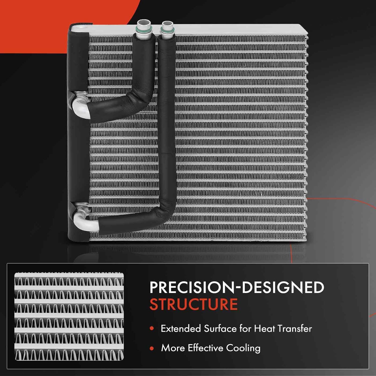 A-Premium Front AC Evaporator Core Compatible with Nissan Frontier 2005-2016/2018-2021, Frontier 2017 2.5L/4.0L, Xterra 2005-2015, Pathfinder 2005-2012