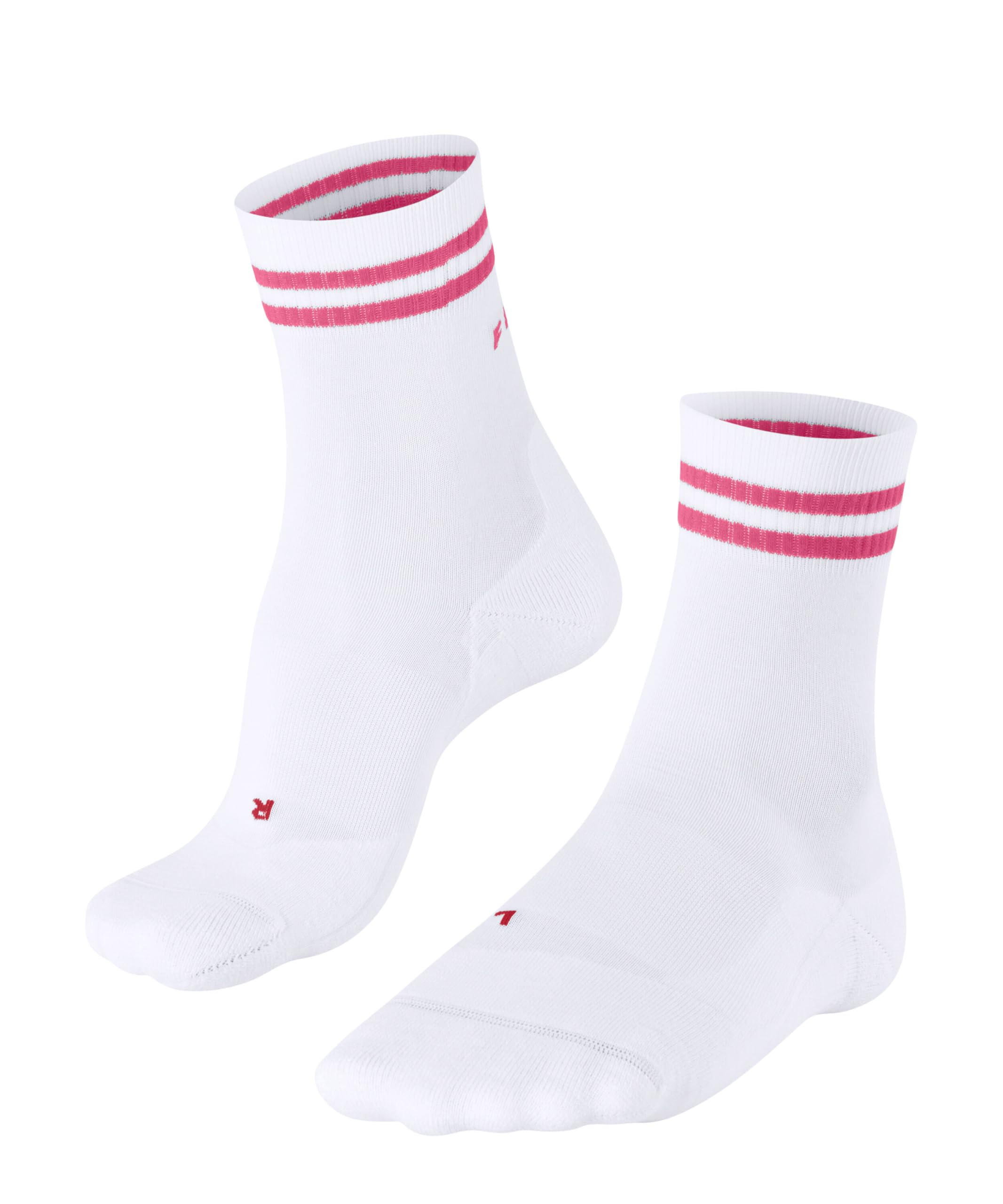 FALKE Women's RU4 Endurance W So Cotton Anti-Blister 1 Pair Running Socks, White 2009, 2.5-3.5
