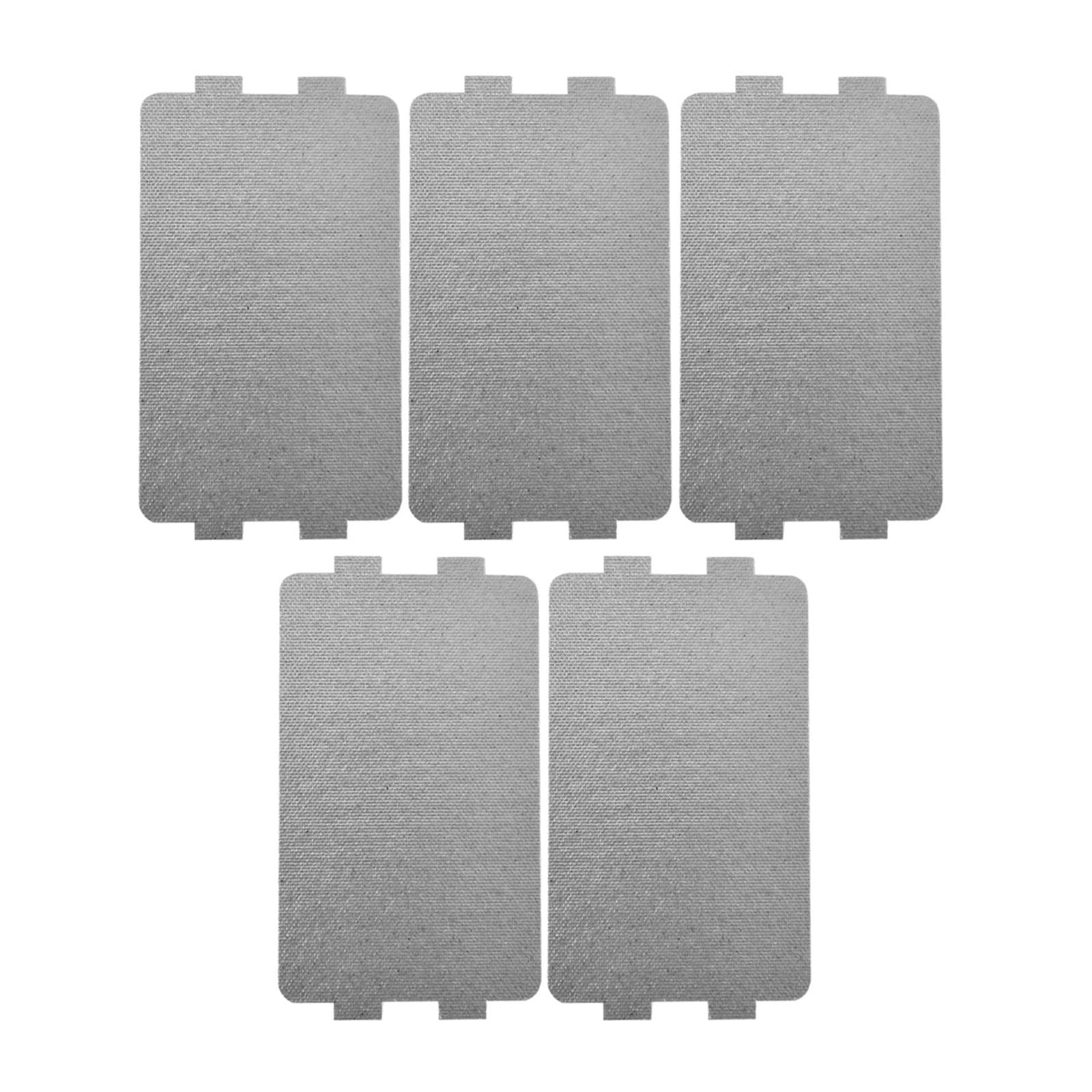 5Pcs Universal Microwave Oven Mica Plate 116x65mm Sheet Compatibility For Midea Toaster Hair Dryer Warmer