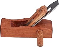 Vista 4 de Plano de mano de teca, herramienta de alisado de carpintería para cepillado y recorte de madera, equipo de carpintero profesional para proyectos