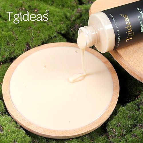 Miniatura 9 de Tgideas Champú orgánico para el crecimiento del cabello de romero para mujeres y hombres, champú natural espesante y fortalecedor con queratina