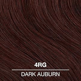COLORCHARM Permanent Liquid Hair Color for Gray Coverage| 4RG Dark Auburn | 1.4 Fl Oz