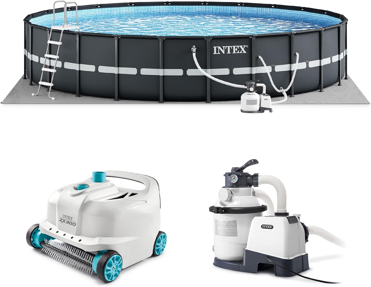 INTEX 26329EH Ultra XTR 18ft x 52in Above Ground Swimming - B09CCC1G2B