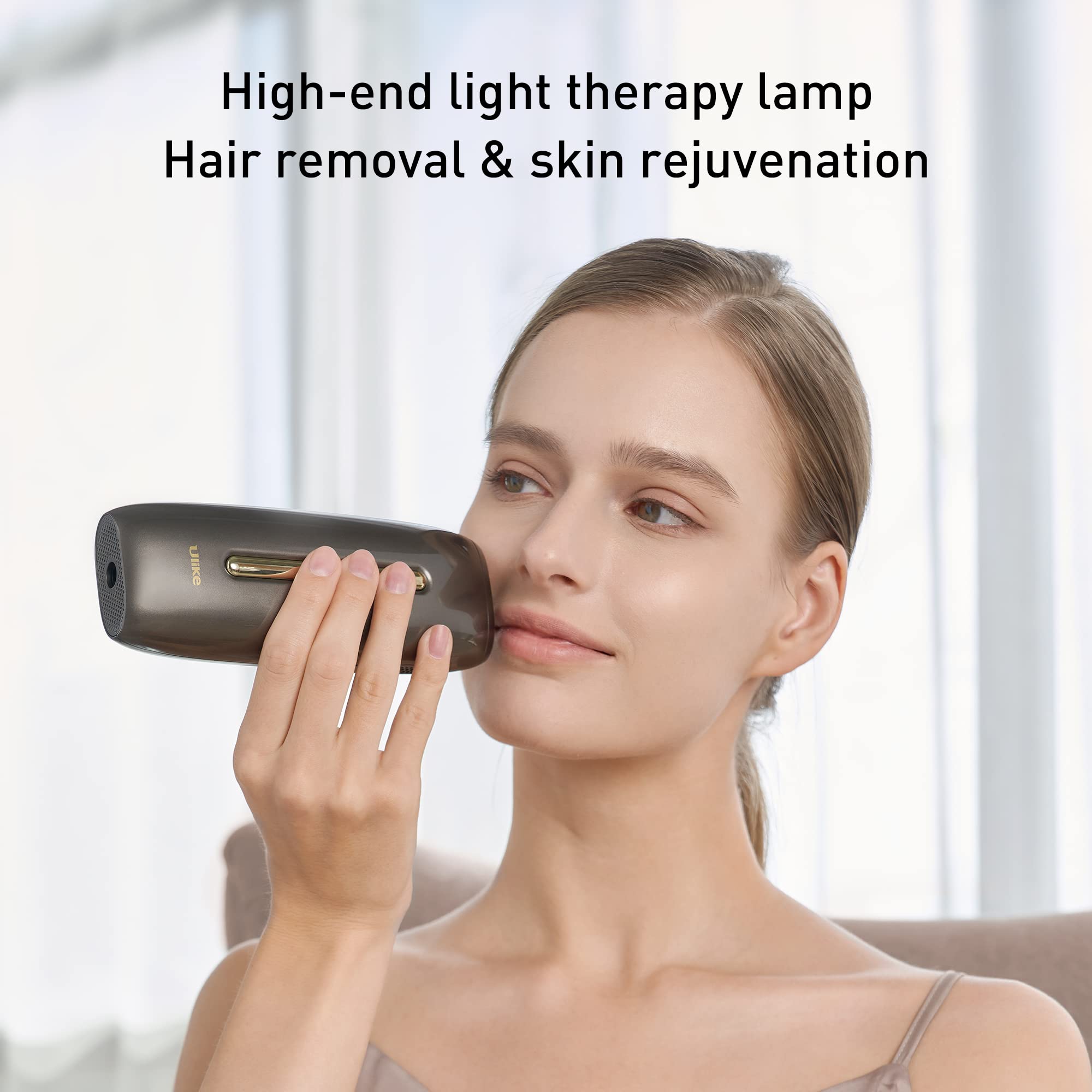 Ulike Rose IPL Hair Removal for Women & Men Nearly Painless Long
