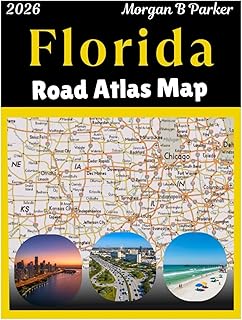 Florida Road Atlas Map 2026: Updated Florida State Map with Cities, Highways, Beaches, Parks & Campgrounds