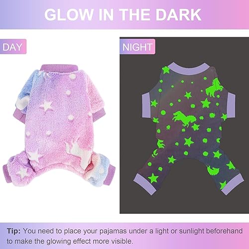 Miniatura 4 de Pijama para perros pequeños, ropa para cachorros Yorkie de taza de té, suéter para niña y niño (S)