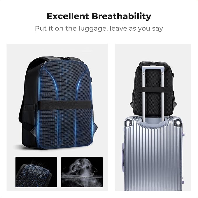 Funda de cámara K&F CONCEPT mochila fotografía, resistente a agua miniatura 7