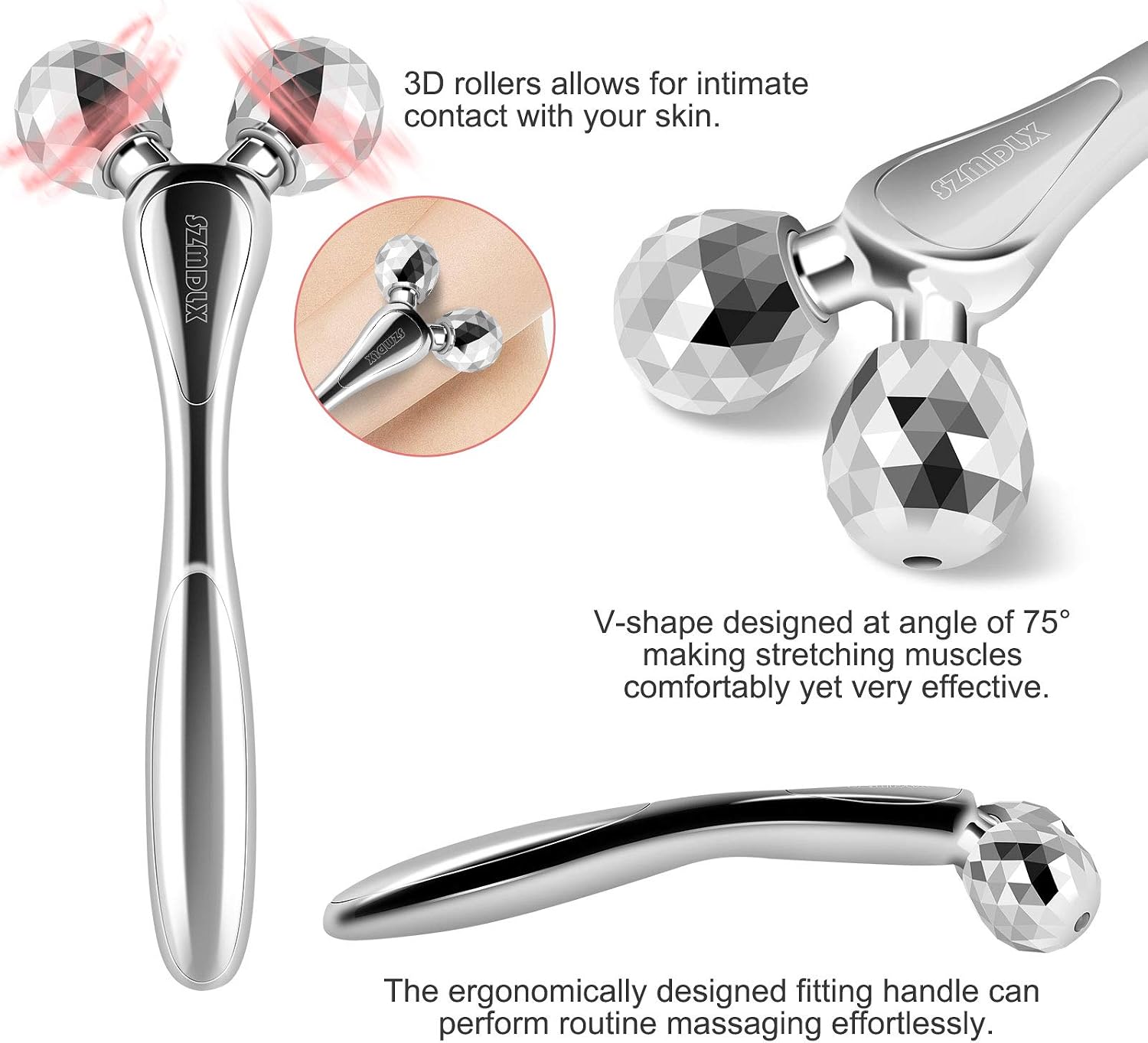 3D Facial Massager Rollers Facial Lifting Massager - Image 5