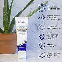 Vista 4 de TriDerma Facial Redness Relief Gentle Face Cream (3.3 Ounces)
