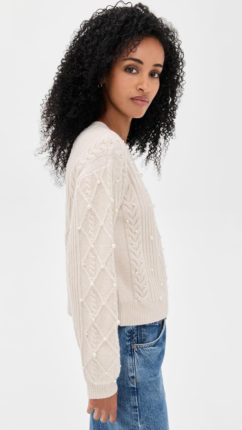 Splendid Women's Demi Pearl Sweater - Image 4
