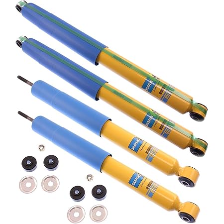 Bilstein 4600 Series Shock Absorbers For Ford F250 & F350 Super Duty 4WD 2005 -14 - Includes Front Shocks # 24-186674 & Rear Shocks # 24-185981