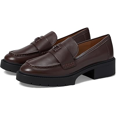 COACH Leah Leather Loafers