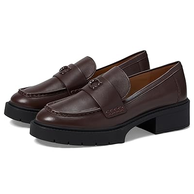 COACH Leah Leather Loafer Women