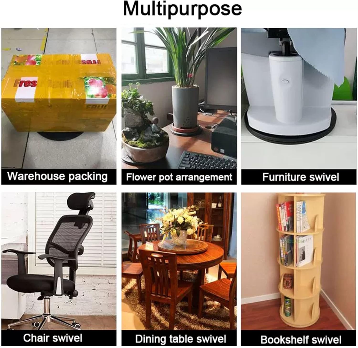 Rotating Swivel Display Stand, Round Airbrush Turn Table, Lazy Susan Rotating Platform, For Use With TV, Computer Monitors, Laptop, Bonsai Plants, Cake Decorating, Hifi Speakers (Size : 30cm)