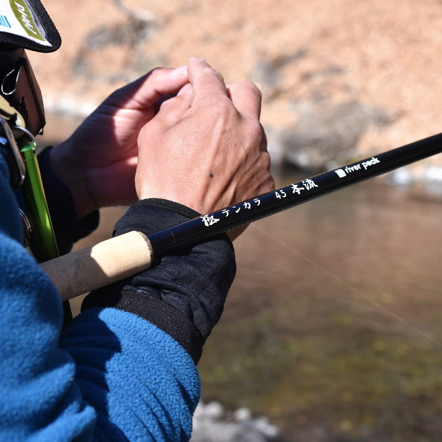 river peak Tenkararod 'KIWAMI TENKARA HONRYU' 4.5m
