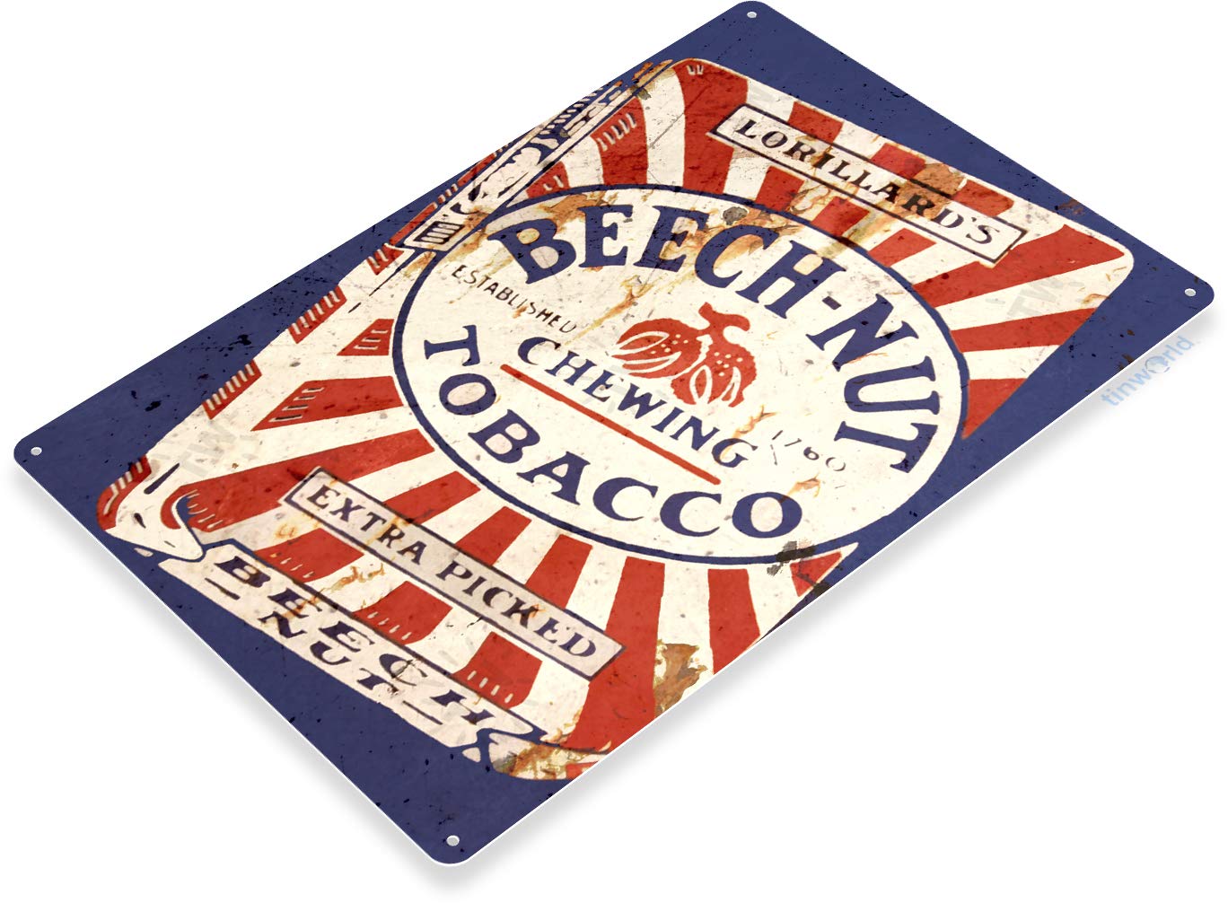 beech nut tobacco sign Amazon.com: Tinworld Tin Sign: Beech-Nut Metal Decor Rust Tobacco Cut Dip  Cigar Rustic Shop Store A011 : Home & Kitchen