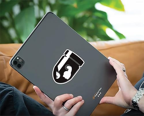 Miniatura 2 de IMPERIAL VIBES Adhesivo de bala - Adhesivo de vinilo para automóvil, camión y camioneta - Uso en interiores y exteriores para computadora portátil -