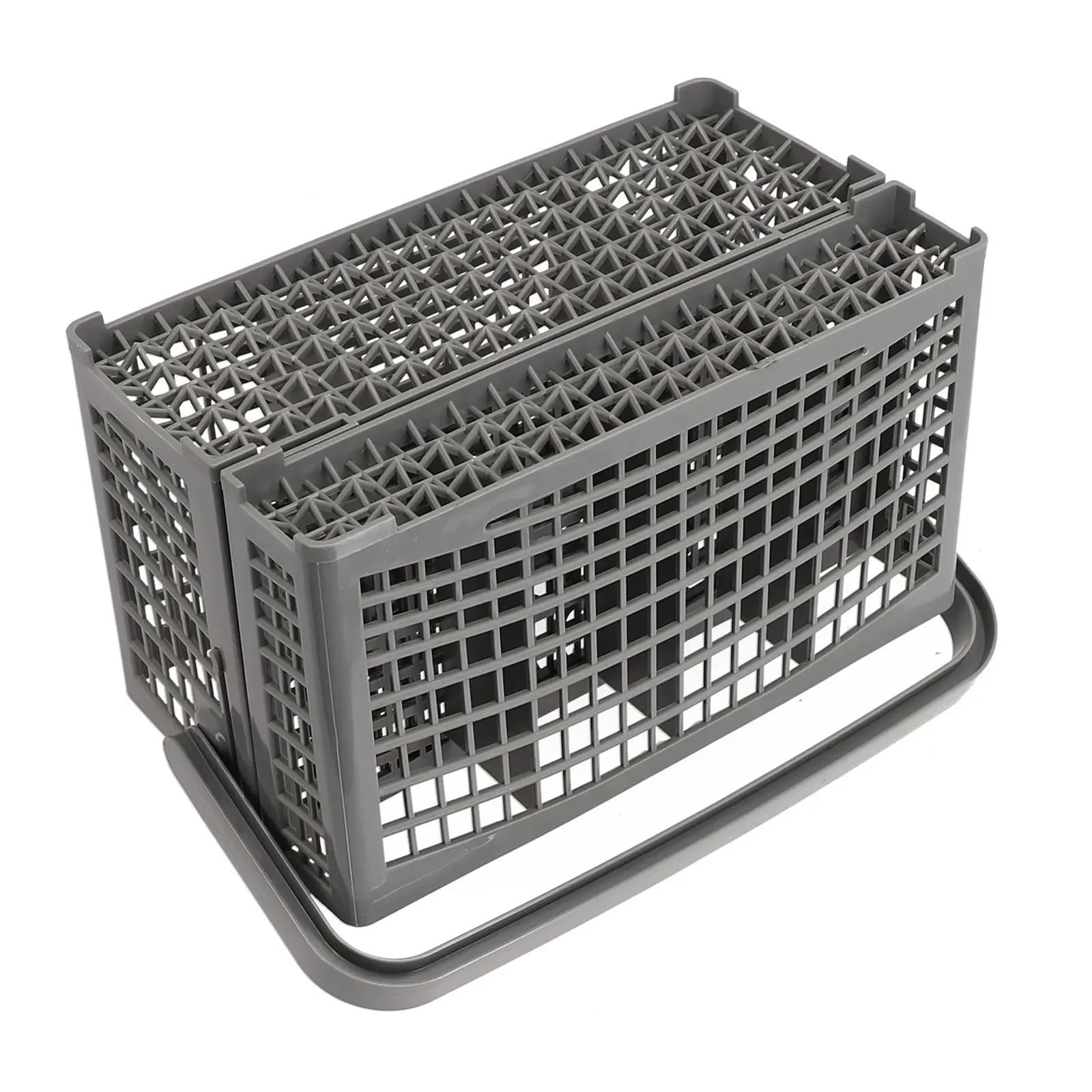 Cesta de cubiertos universal duradera de repuesto, se adapta a la mayoría de los lavavajillas, almacenamiento perfecto para organizar la cocina, solución de ahorro de espacio para un lavado eficiente